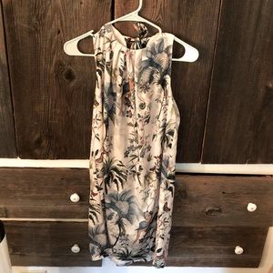 Floral print dress
